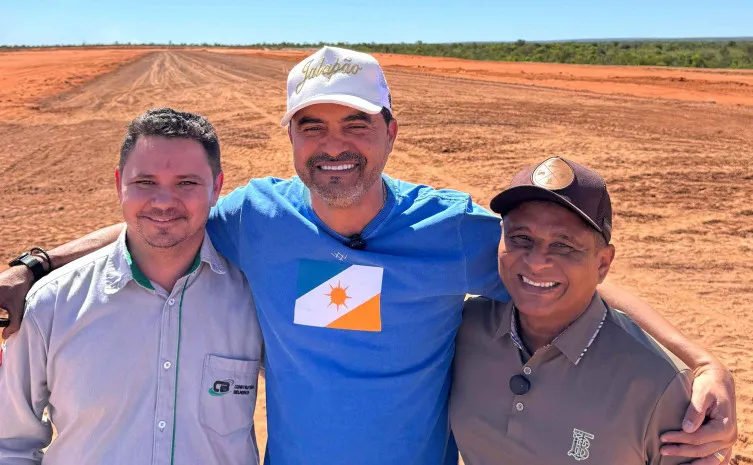 Governador Wanderlei Barbosa anuncia inauguração do aeroporto de São Félix, no Jalapão, para dezembro