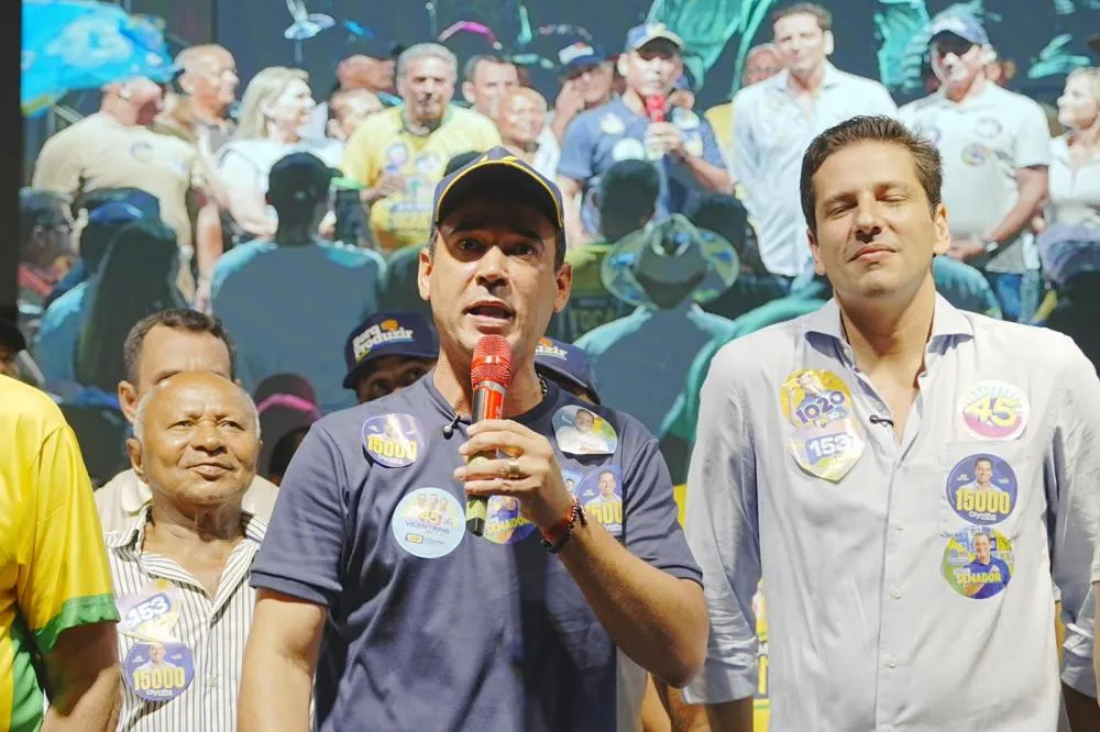 Na TV Anhanguera, Vicentinho detalha como vai tirar plano de governo do papel