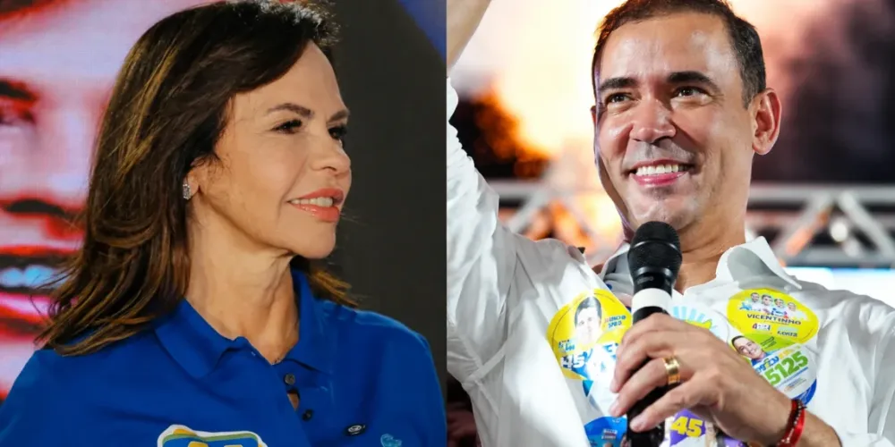 Vicentinho aparece com 56,5% dos votos válidos, contra 43,5% de Dorinha, aponta Paraná Pesquisas